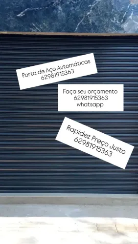 Portas de Aço Automáticas