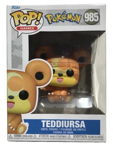 Boneco Funko Pop! Games Pokémon Teddiursa 985 Original