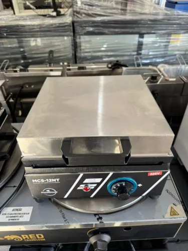 Máquina de crepe suíço 12 palitos