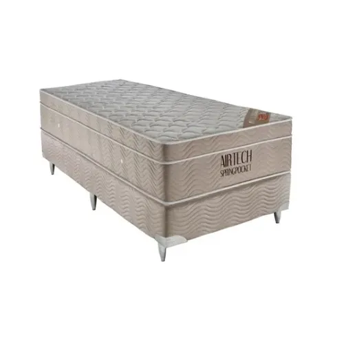 Cama Box Solteiro Airtech Ortobom - Entrega Grátis Fortaleza