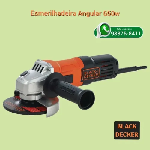 Esmerilhadeira Black Decker: 290,00 avista