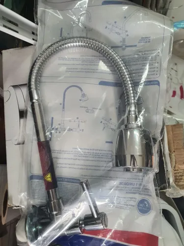 Torneira Gourmet parede 2 jatos cromada 