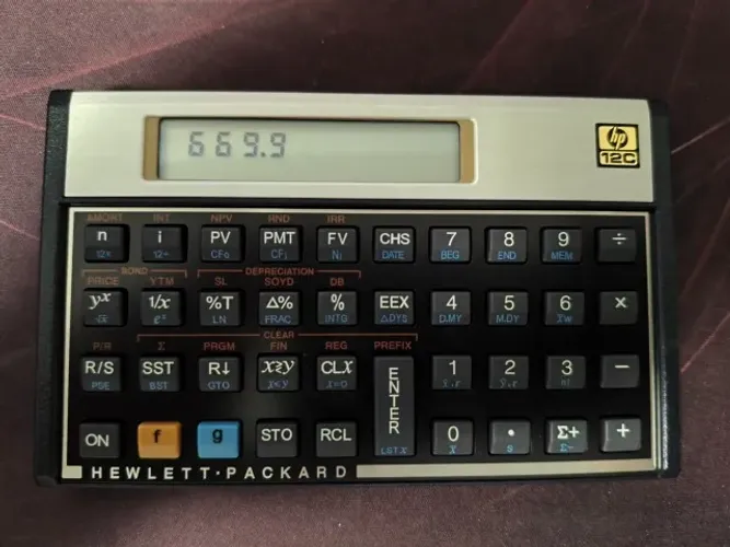 Calculadora Financeira HP 12c Gold