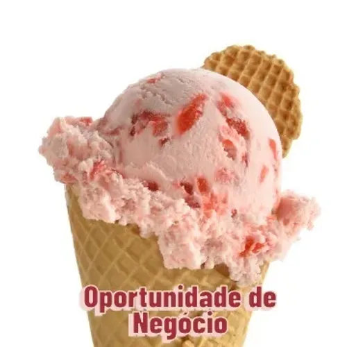 Sorveteria em pleno funcionamento a venda.