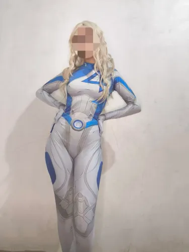 Cosplay Mulher Invisível NOVO
