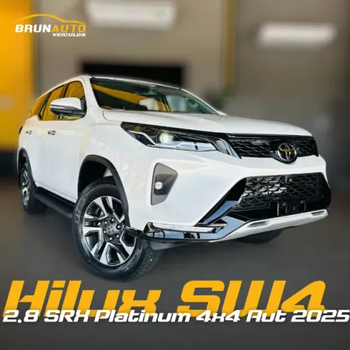 Toyota Hilux SW4 SRX Platinum 2.8 Turbo Diesel 4x4 Automática 2025
