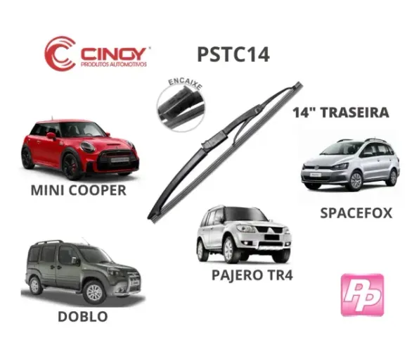PALHETA SILICONE TRASEIRA 14" TECH ONE