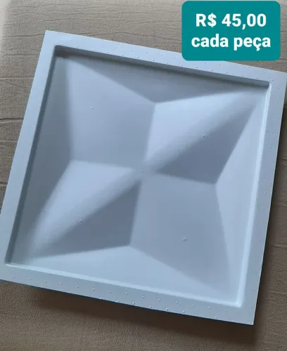 FÔRMAS LINDAS PARA PLACA DE GESSO 3D