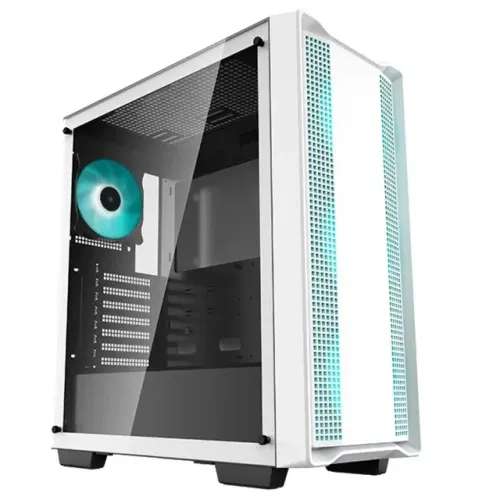 Gabinete Gamer Deepcool CC 560 White *Com 4 Fans Led* - ATX, Micro-ATX e Mini-ITX - WZetta