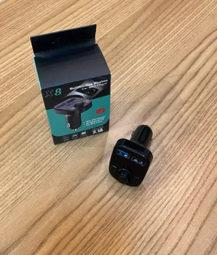 Adaptador Bluetooth Carro Carregador Usb Transmissão Veicular