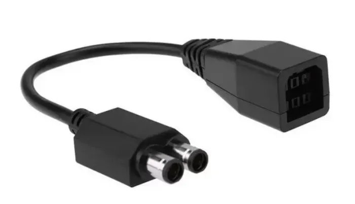Cabo Adaptador de Fonte De Energia Xbox 360 Fat x Xbox One Knup KP-5041