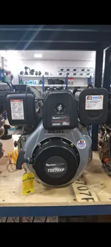 MOTOR A DIESEL 7CV EIXO 1" P/MANUAL TOYAMA