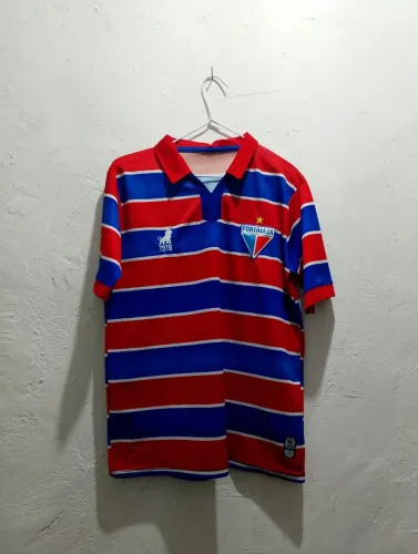 Camisa G do Fortaleza listrado usado em ótimo estado
