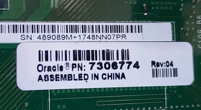Oracle Sun 7306774 montagem de placa do sistema para Oracle X6-2