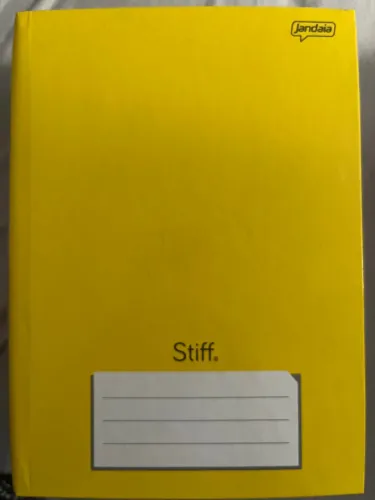 Caderno Stiff - Capa Dura - 96 Folhas - Tamanho 140mm x 200mm