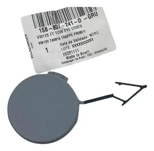 Tampa Reboque Para-choque Dianteiro Volkswagen Up! - 1SB807241DGRU.