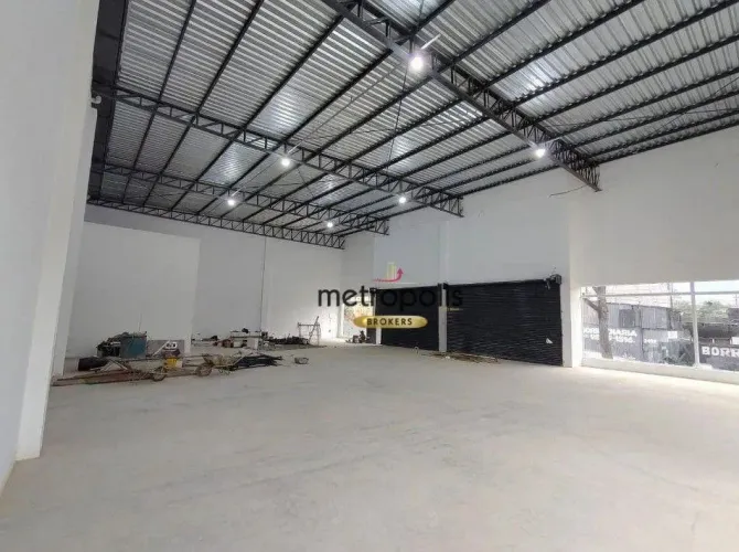 Galpão para alugar, 396 m² por R$ 33.900,02/mês - Vila Scarpelli - Santo André/SP