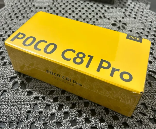 Celular Xiaomi POCO C81 Pro Dual SIM de 256GB