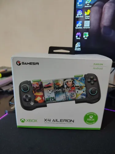 Gamepad GameSir X4 Aileron Bluetooth - Impecável / Estado de Zero