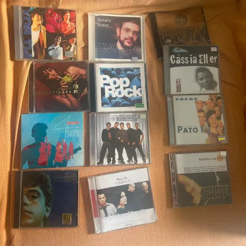 Lote de 12 cds pop rock