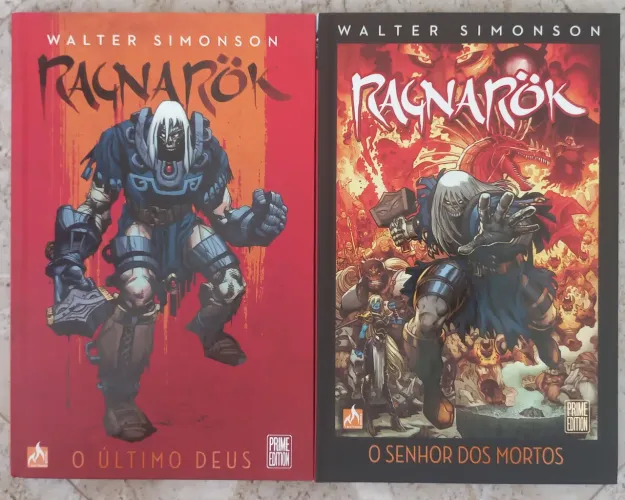 Ragnarok de Walter Simonson Completa Vol 1 e 2 em Capa Dura da Editora Mythos