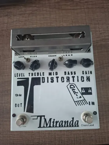 Pedal de distorção valvulado - Tmiranda - GTD-1