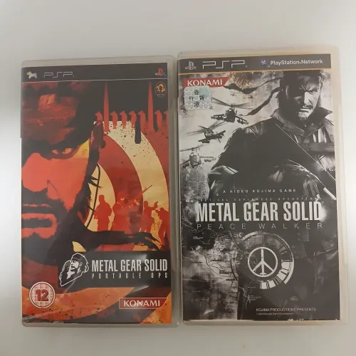 Metal Gear Solid - Peace Walker e Metal Gear Portable Ops