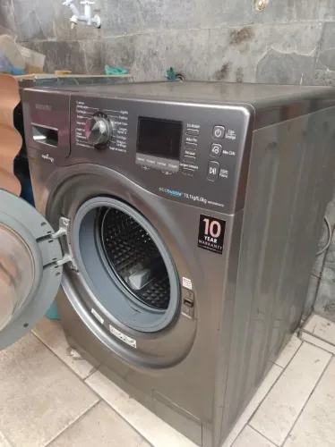 Lavadora Samsung EcoBubble 10,1kg com defeito no Tambor - P/ peças