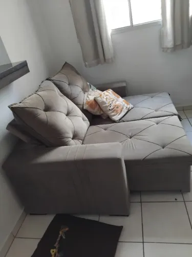 Sofá 2 lugares todo retrátil NOVO