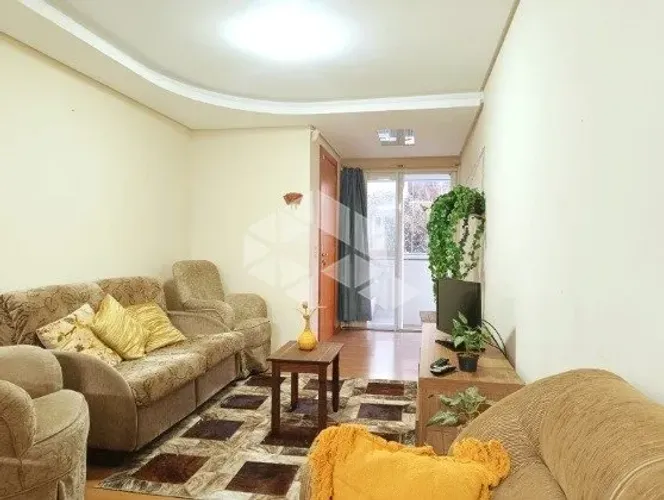 Apartamento semimobiliado de 02 dormitórios com suíte no bairro Villagio Iguatemi em Caxia