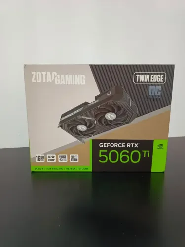 Placa De Video Zotac Geforce Rtx 5060 Ti 16gb Twin Edge Oc