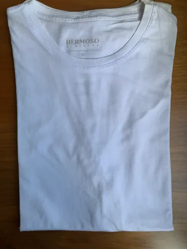 Duas camisetas Hermoso Clothing em algodão pima peruano novas