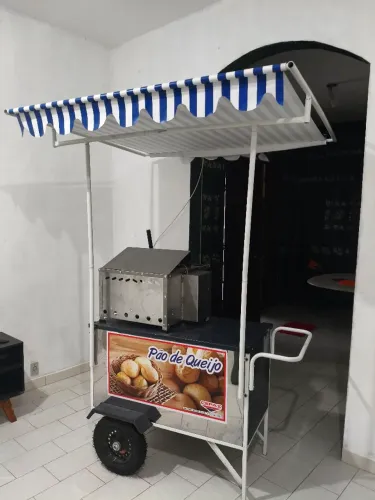 Carrinho Ambulante com Forno.