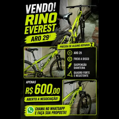 Bicicleta Rino Everest 