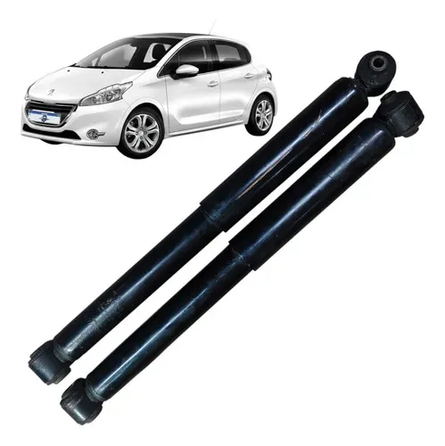 Par Amortecedor Traseiro Peugeot 208 1.5 2015 Uzad0