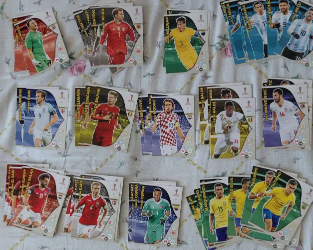 Cards Adrenalyn XL Rússia 2018