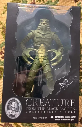 PROMOÇÃO MALUCA figura colecionável Monstro da Lagoa Negra - Universal Monsters