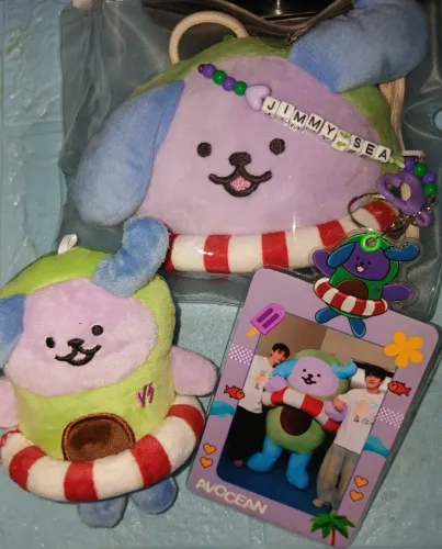 AVOCEAN pouchbag JimmySea Gmmtv +brinde Avocean fanmade+holder