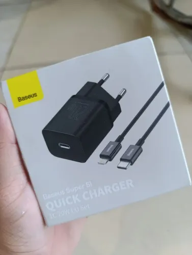 Carregador Baseus, 20W pra iPhone 