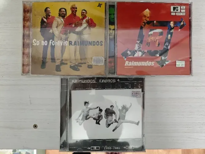 3 DCs Originais Raimundos