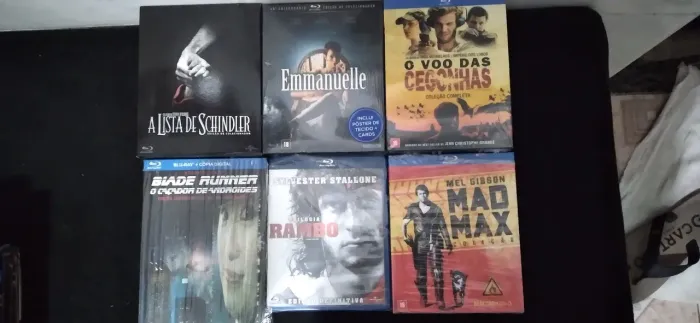 Boxes em Bluray