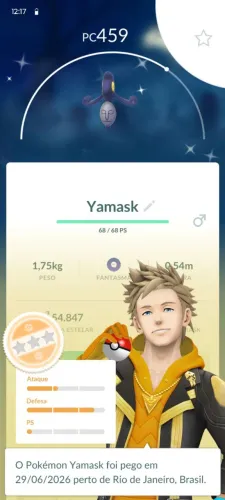 Pokémon shiny para reprodução 