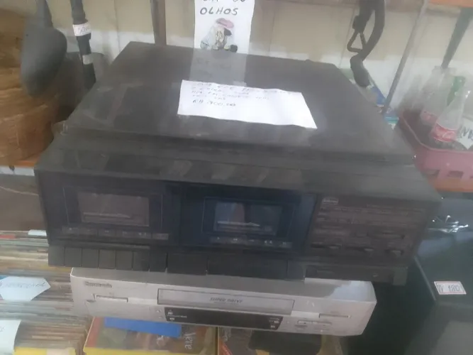 Sim 4 x 1 cce Am FM vinil e cassete com 2 caixas