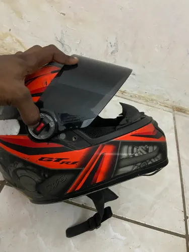 Capacete FW3 + carenagem da 160fan + fone para capacete + 4 pisca de led R$ 350