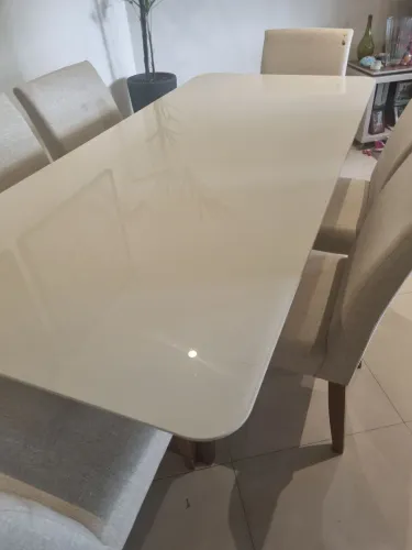 ACEITO CARTÃO!!! Mesa Jantar Retangular para 8 lugares