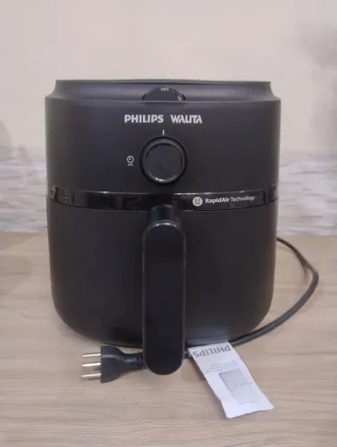 Philips Walita Fritadeira Airfryer Série 1000 XL 6,2L, Preta, 110V