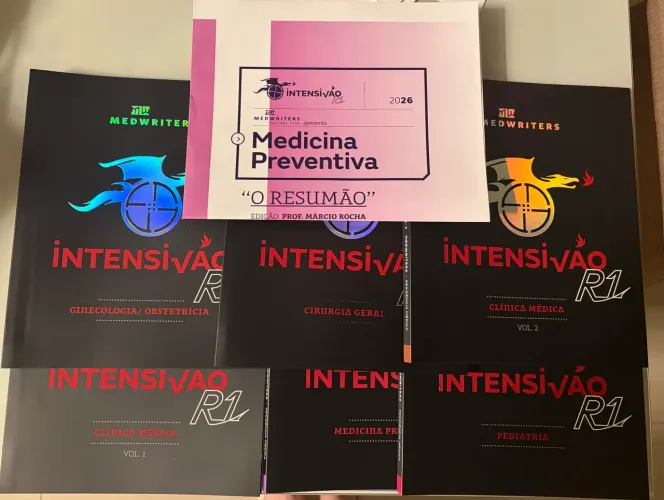 Apostilas MED/MEDCURSO Intensivão R1 2026