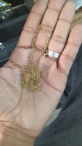 Cordão rabo de fogo ja banhado