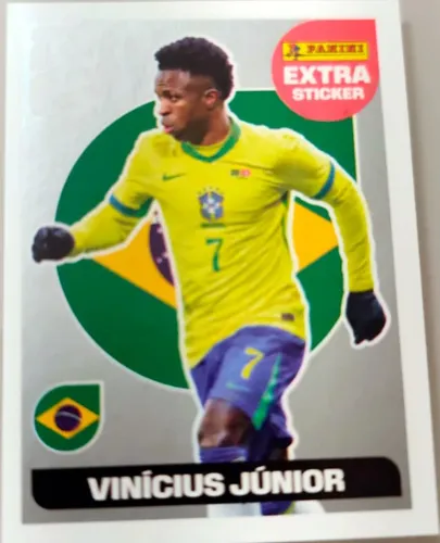 Figurinha Legends Vini jr prata copa do mundo 2026