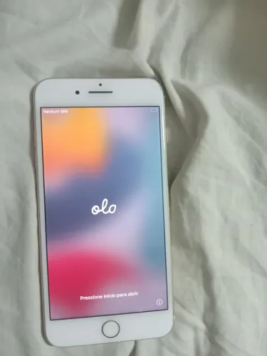 IPhone 7plus esta com esse negócio na tela inicial fora isso perfeito